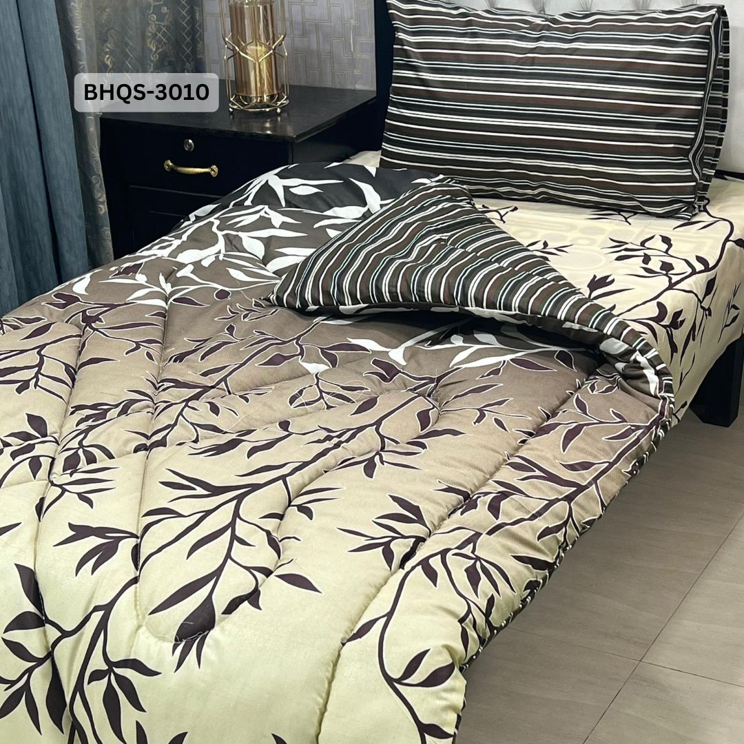 Comforter House | Vicky Razai / Quilt Set | Single Bed | BHQS-3010