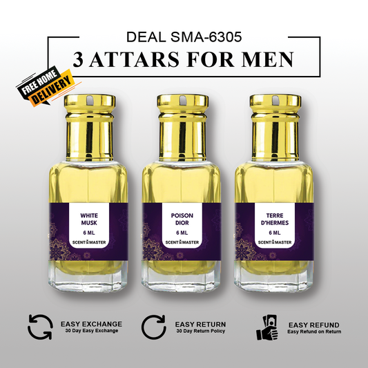 Luxury Attar Bundle: Pack of 3 | SMA-6305