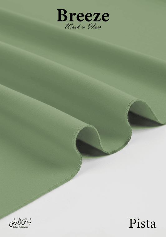 Breeze Premium Tropical Wash and Wear Unstitched Fabric for Men | Pista