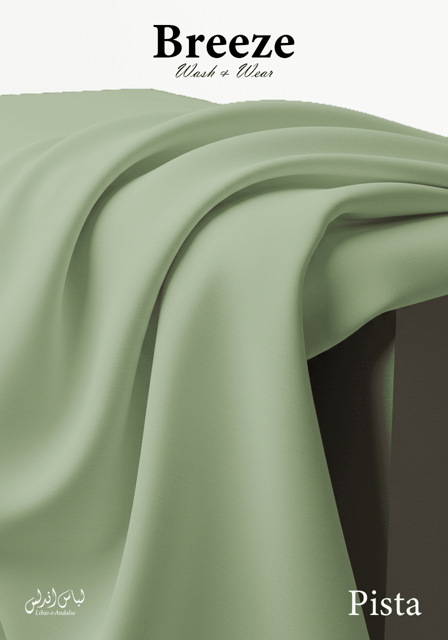 Breeze Premium Tropical Wash and Wear Unstitched Fabric for Men | Pista