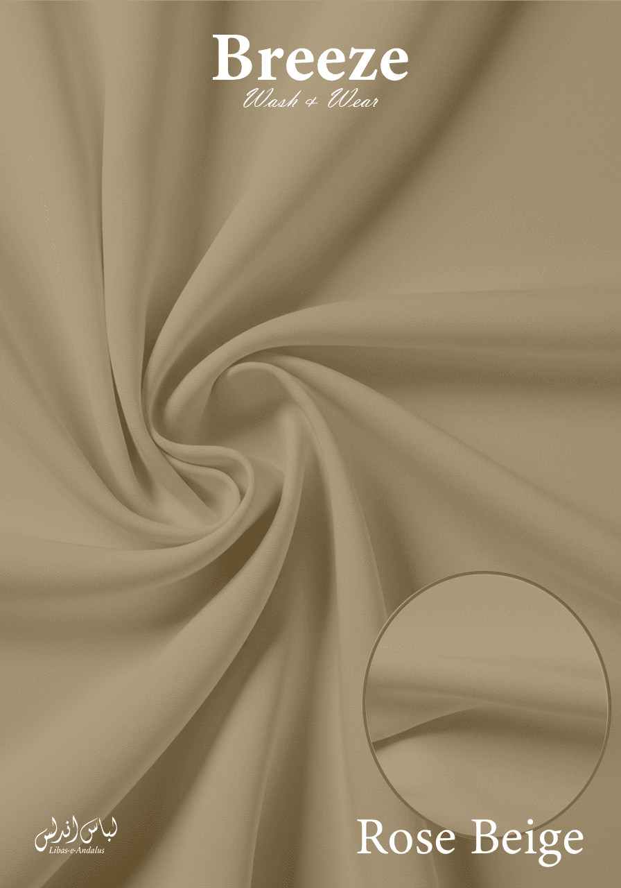 Breeze Premium Tropical Wash and Wear Unstitched Fabric for Men | Rose Beige