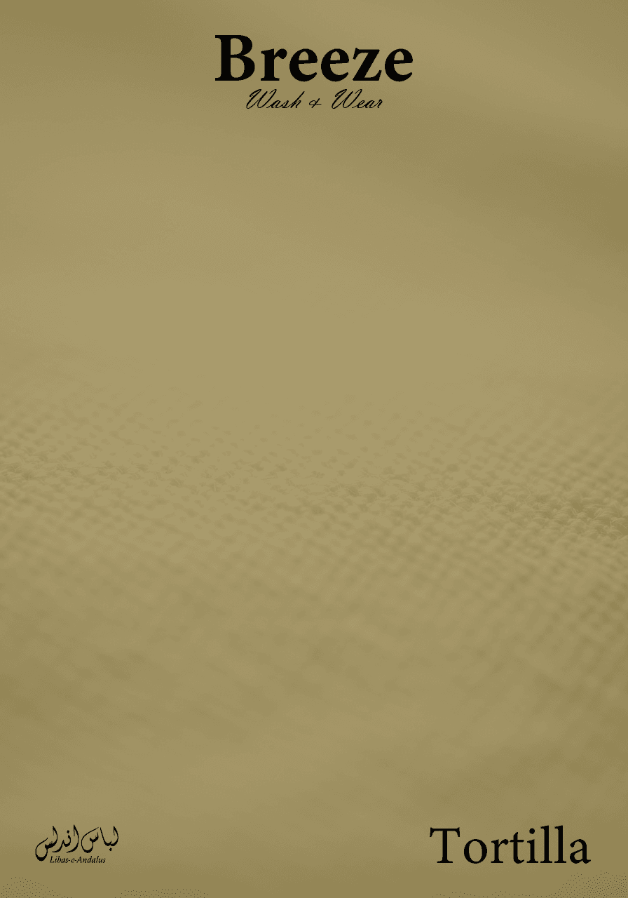 Breeze Premium Tropical Wash and Wear Unstitched Fabric for Men | Tortilla