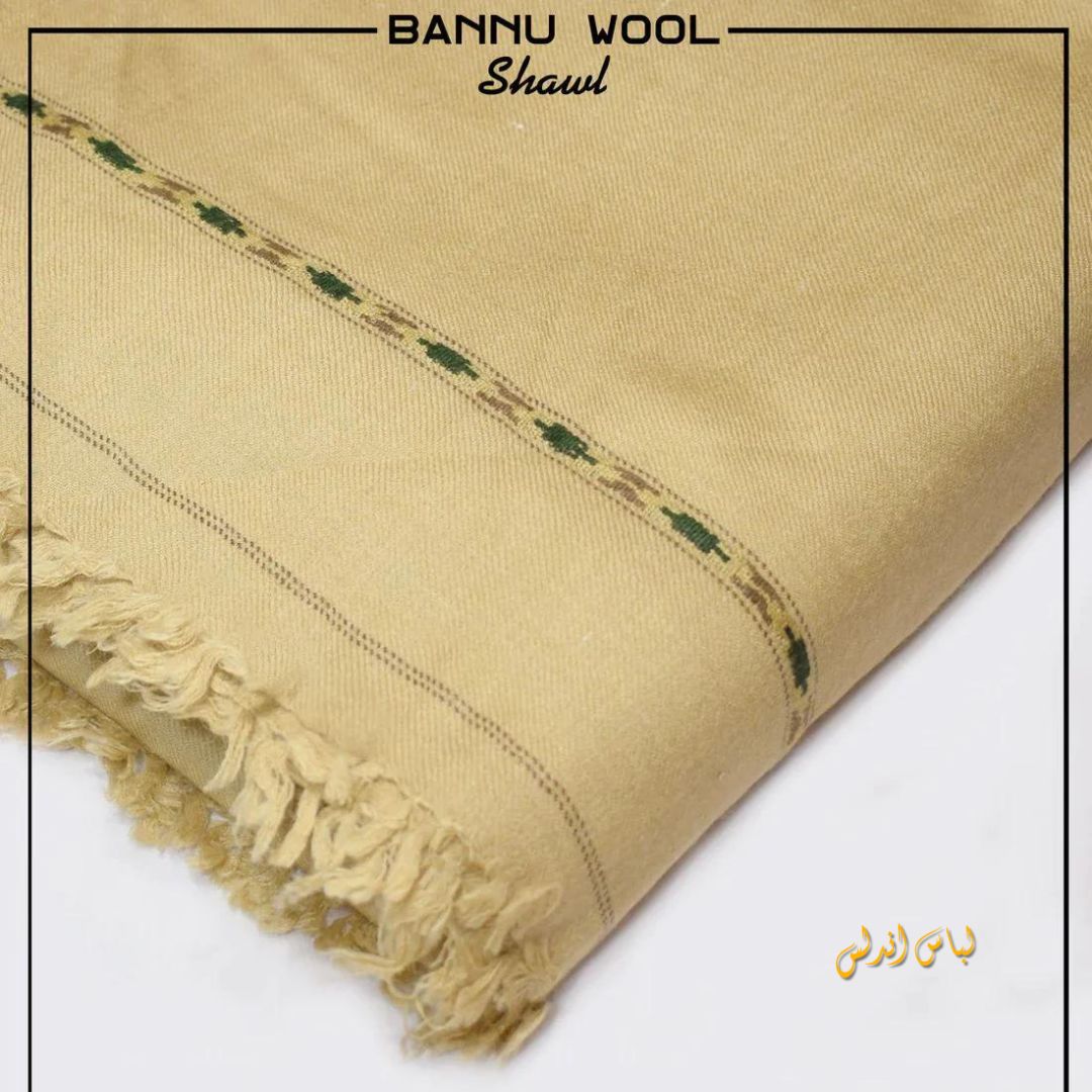 The Libas-e-Andalus Premium Wool Shawl, crafted from the finest 100% wool for unparalleled comfort and warmth.