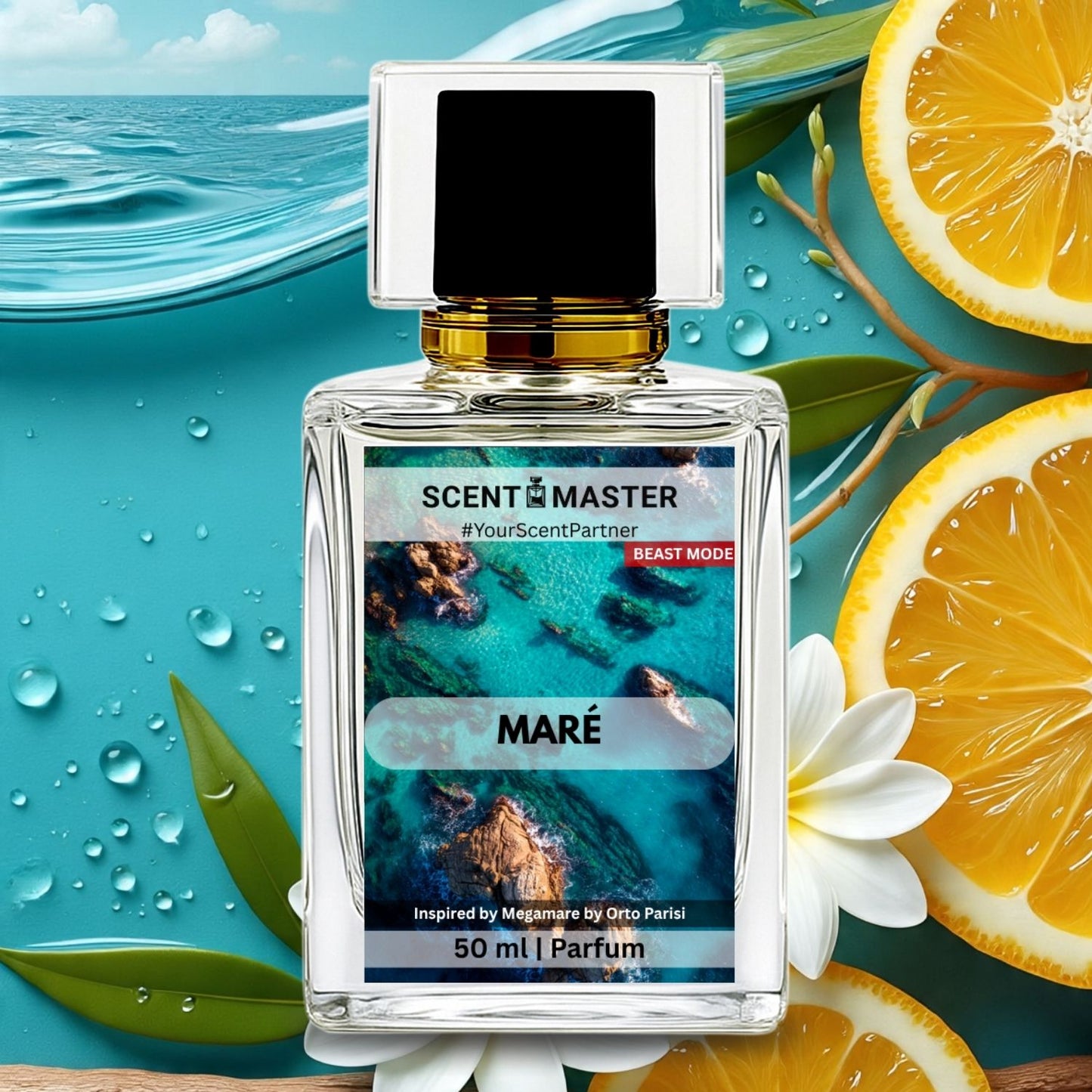 Maré | 50ml | Unisex | Megamare Impression | Intense Salty Marine Scent