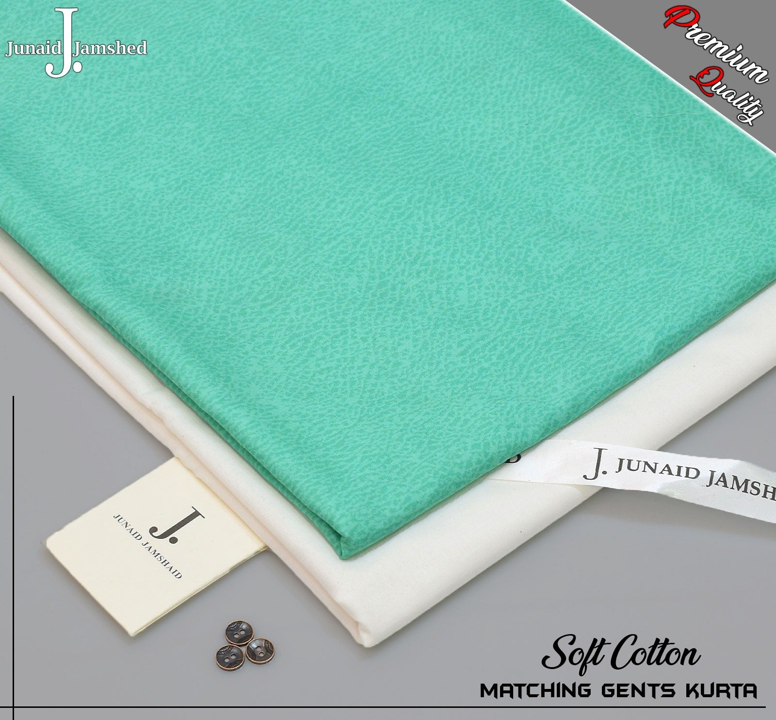 Summer Cotton Unstitched Matching Kurta for Men -JJPK-16