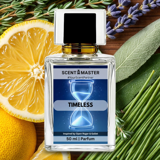 Timeless | 50ml | Men | Open Impression | Dry Tobacco and Leather Scent
