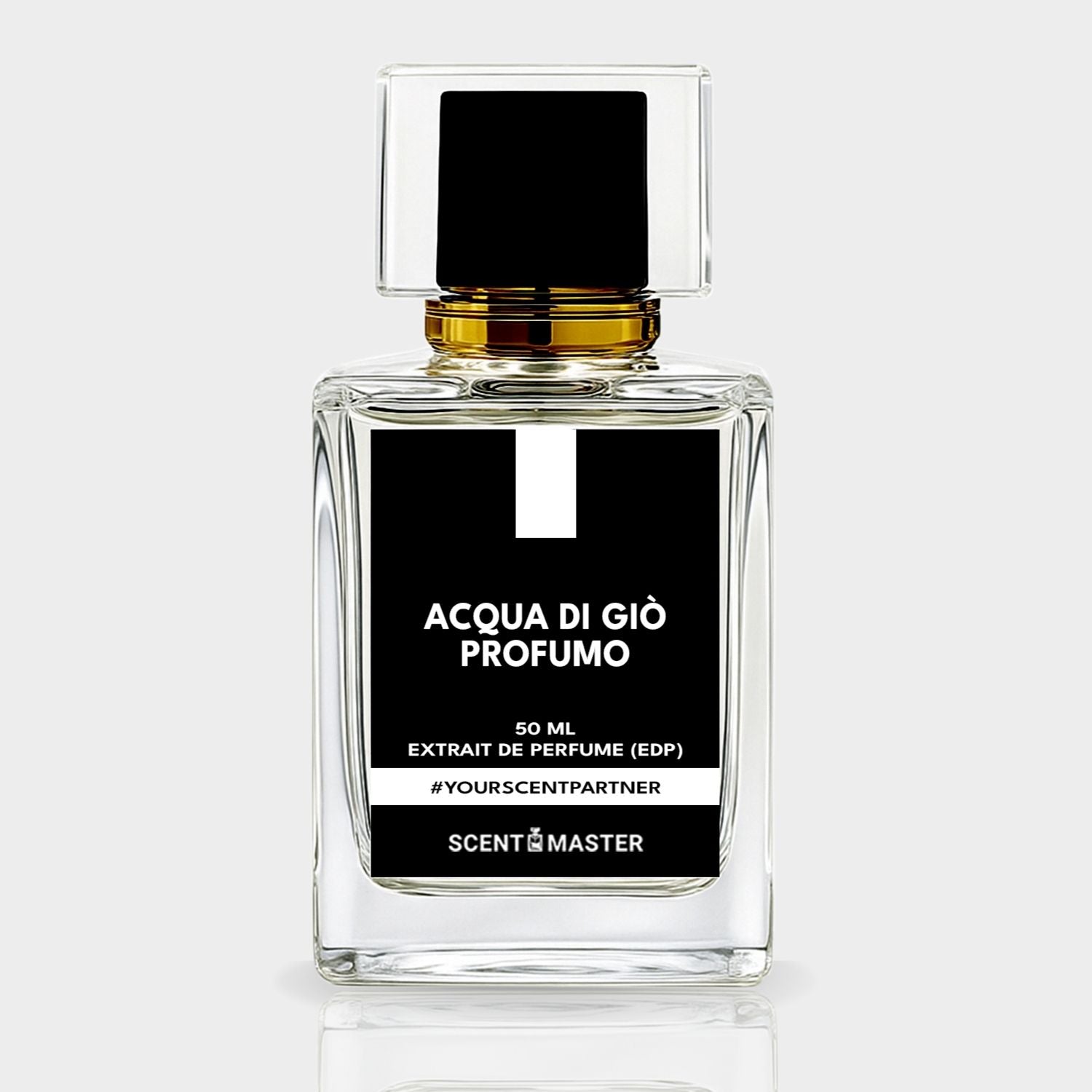 Perfume bottle labeled 'Acqua di Giò Profumo' on a white background