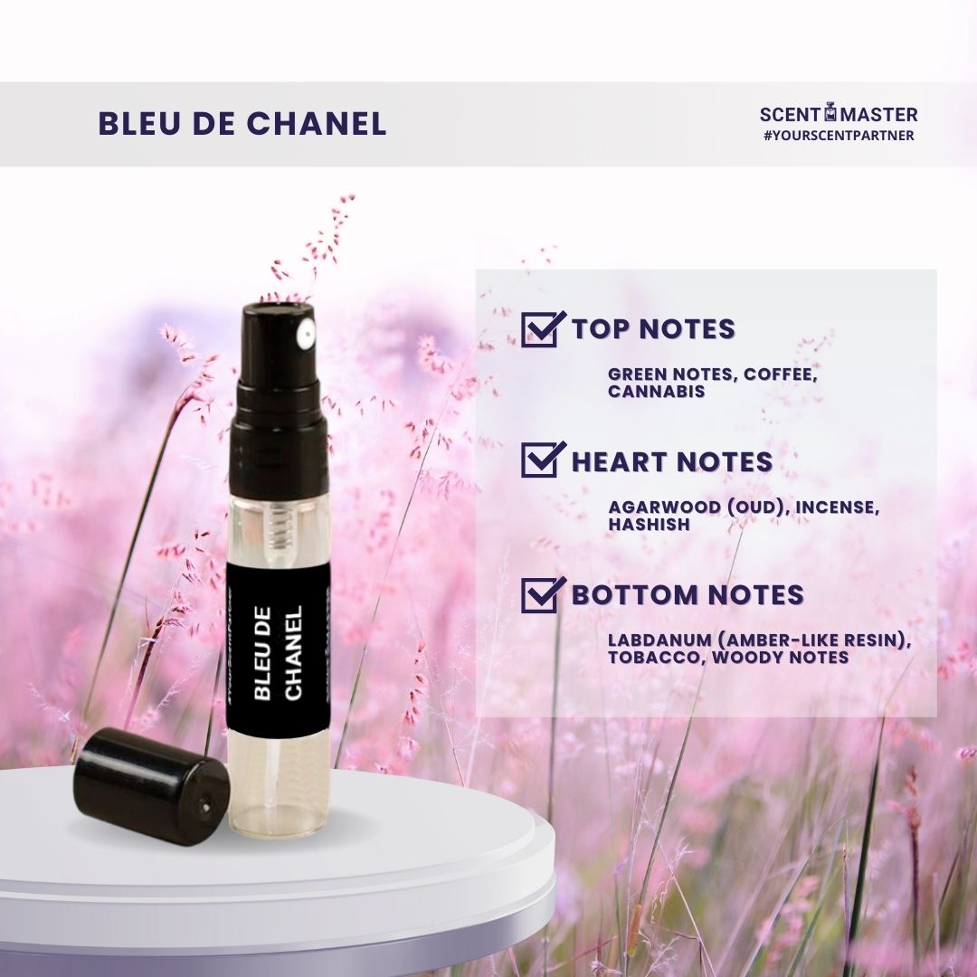Bleu De Chanel - Impression by Scent Master | 5 ML Tester Pack