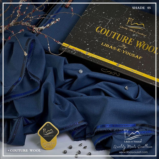 Libas-e-Yousaf Couture Wool Fabric Unstitched Suit for Men's | CTW-05