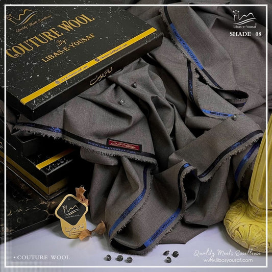 Libas-e-Yousaf Couture Wool Fabric Unstitched Suit for Men's | CTW-08