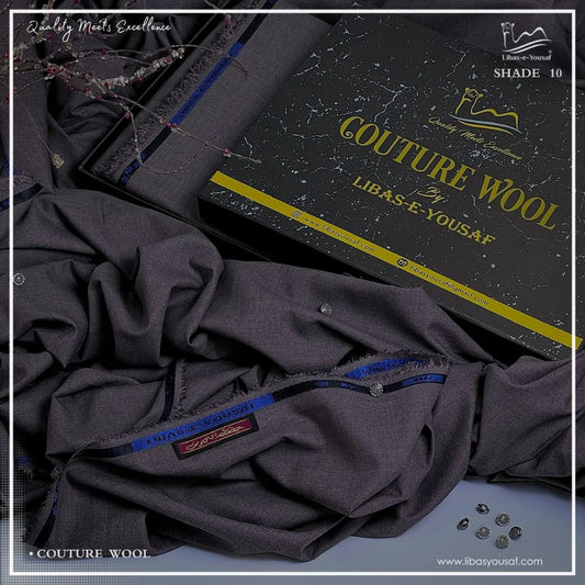 Libas-e-Yousaf Couture Wool Fabric Unstitched Suit for Men's | CTW-10
