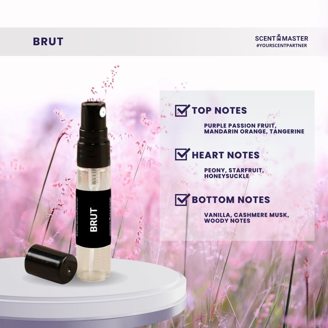 Brut - Impression by Scent Master | 5 ML Tester Pack