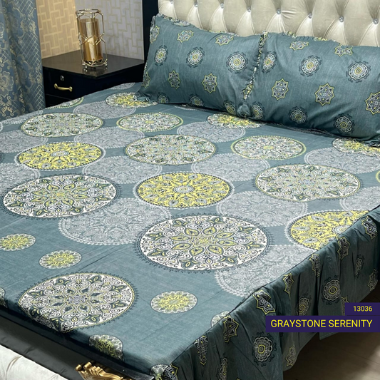 Graystone Serenity - Frilled Bed Sheet