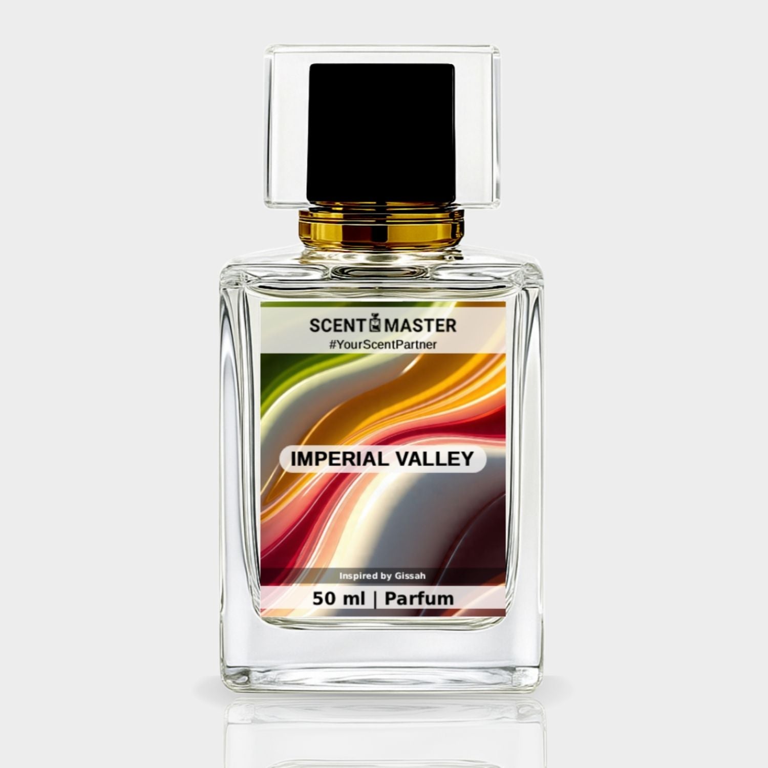 Scent Master Imperial Valley perfume bottle on a white background