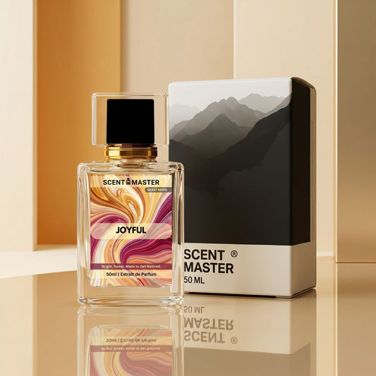 Joyful by Scent Master 50ml perfume bottle with premium Scent Master packaging box
