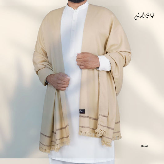 Original Blended Wool Shawl for Men | Boski