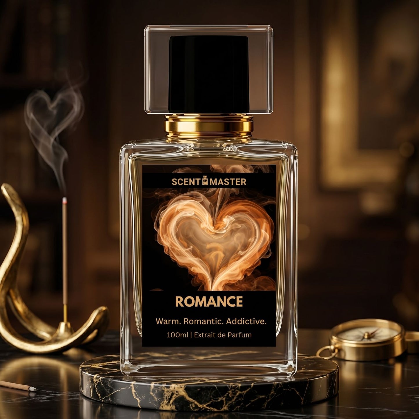 Romance 100ml luxury perfume by Scent Master premium coffee gourmand fragrance