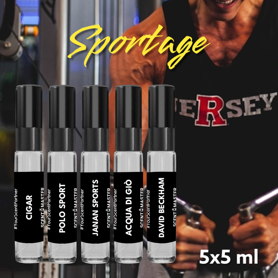 Scent Master Pack of 5x5 ml Testers | Sportage