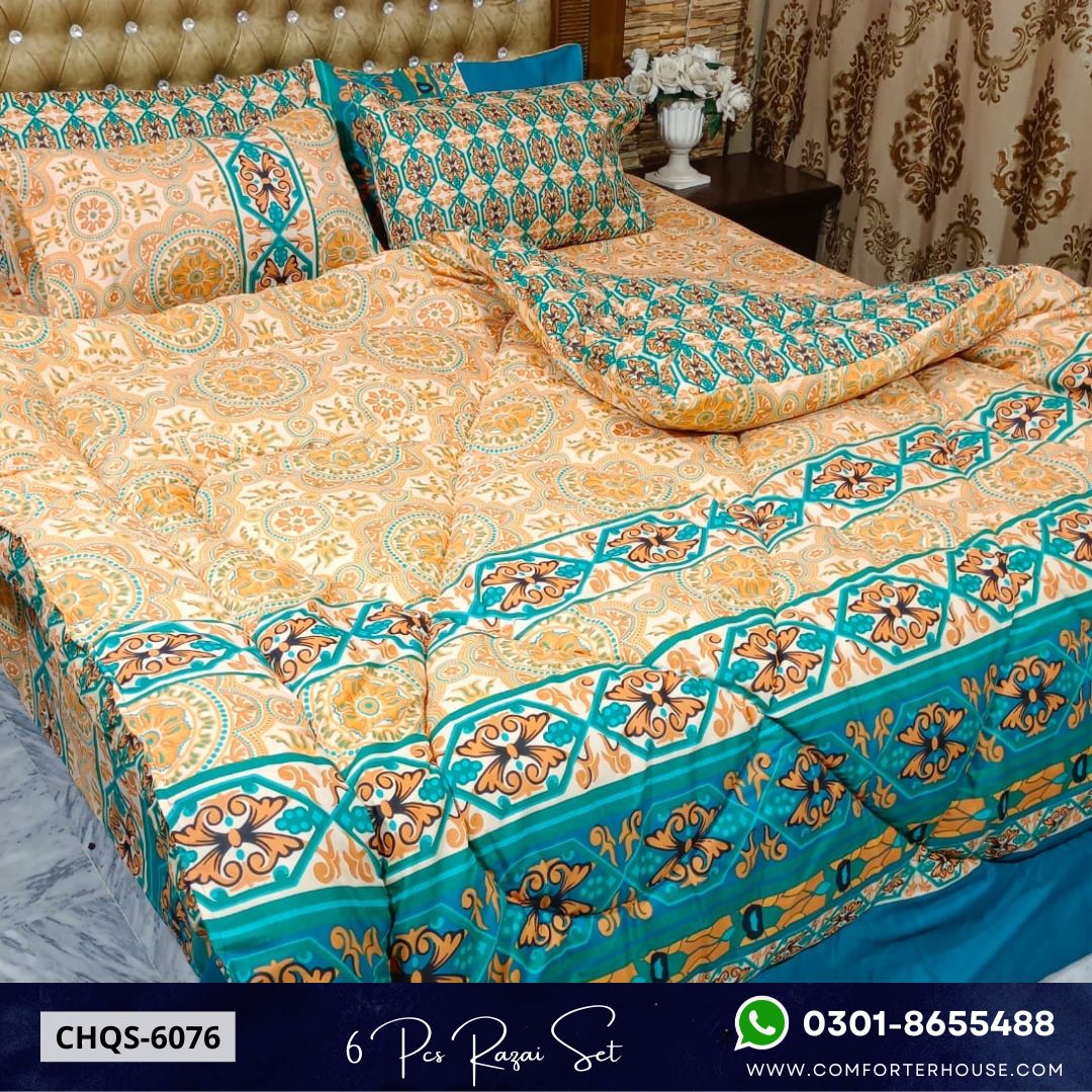 Comforter House | Vicky Razai Set | Double Bed | King Size | CHQS-6076