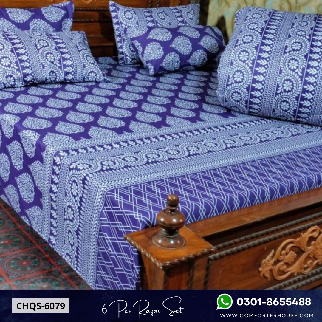Comforter House | Vicky Razai Set | Double Bed | King Size | CHQS-6079