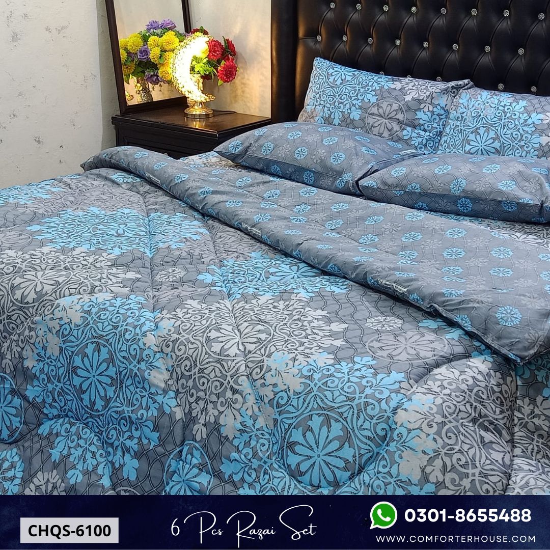 Comforter House | Vicky Razai Set | Double Bed | King Size | CHQS-6100