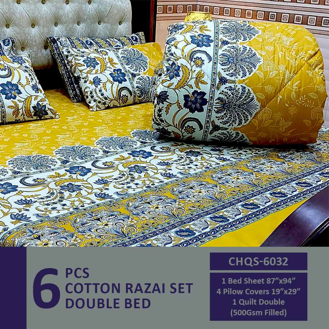 Comforter House | Vicky Razai Set | Double Bed | King Size | CHQS-6032