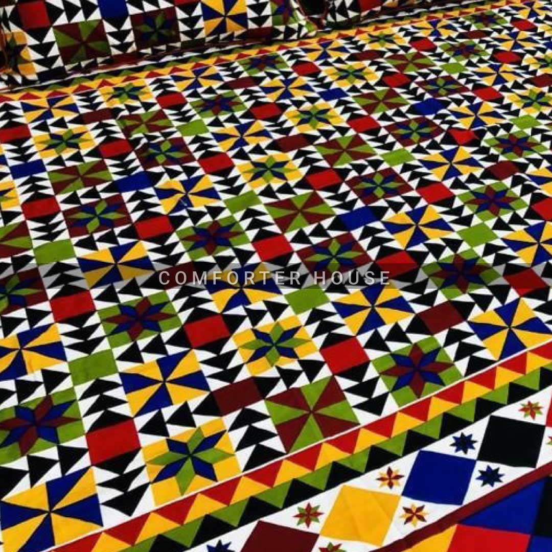 Comforter House | Crystal Bedsheet | Double Bed | King Size | SJCL-3045