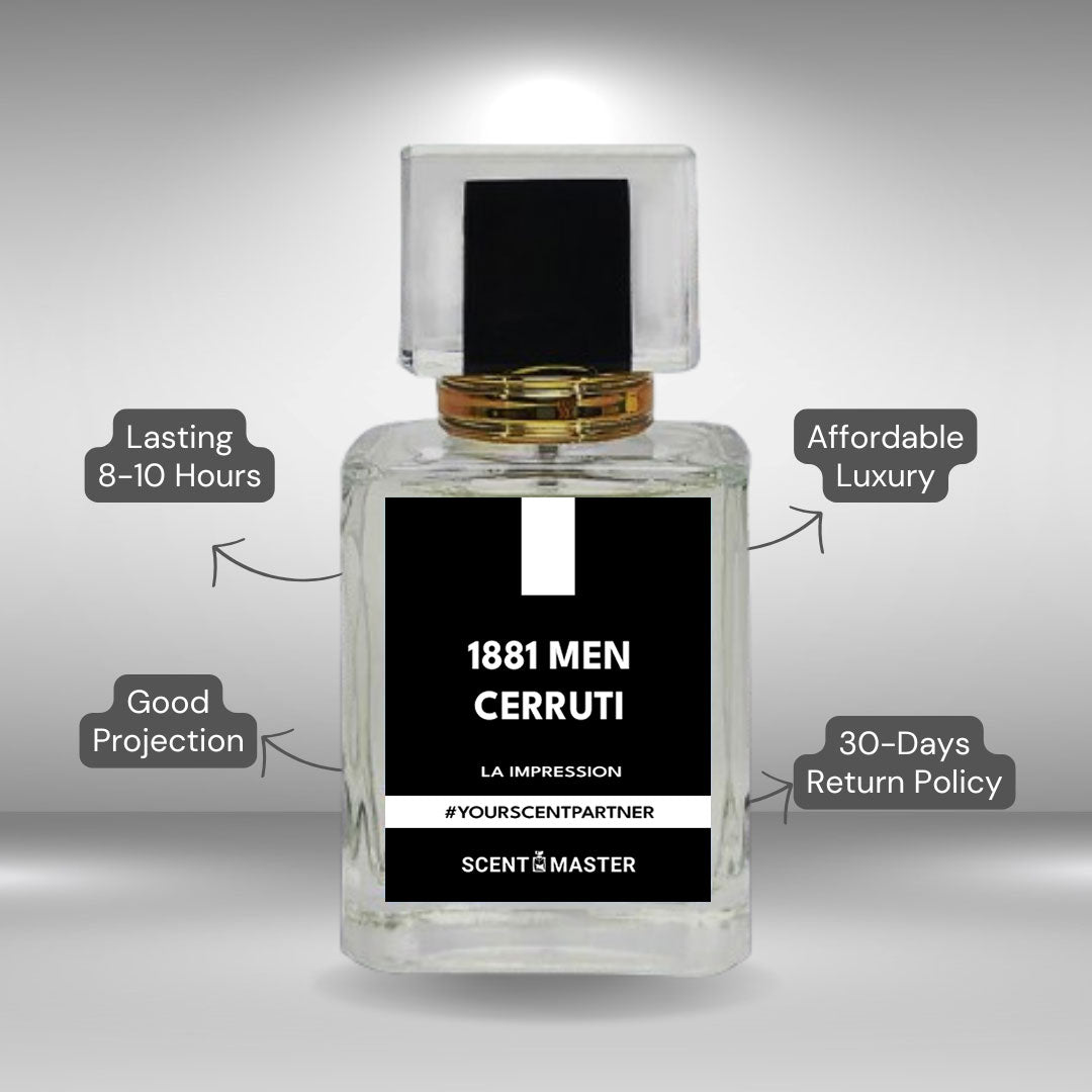 1881 Men – Impression by Scent Master | Gift Pack | 50 ML Bottle