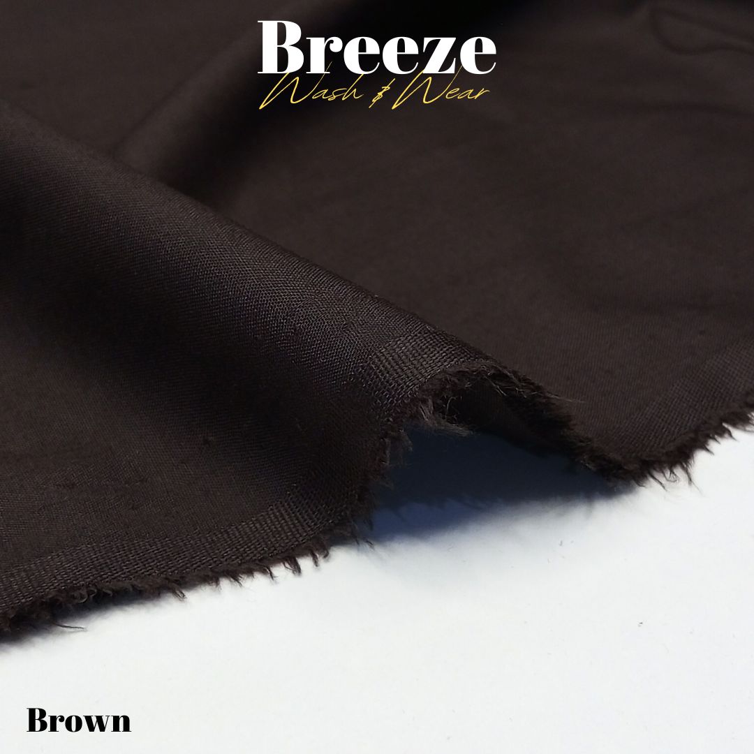 Breeze by Libas-e-Andalus - Premium Quality Wash and Wear | Brown