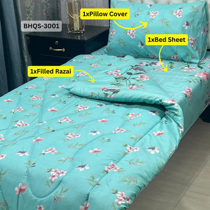 Comforter House | Vicky Razai / Quilt Set | Single Bed | BHQS-3001