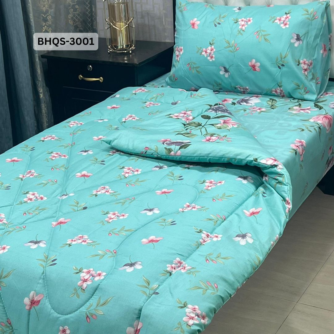 Comforter House | Vicky Razai / Quilt Set | Single Bed | BHQS-3001