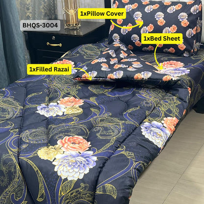 Comforter House | Vicky Razai / Quilt Set | Single Bed | BHQS-3004