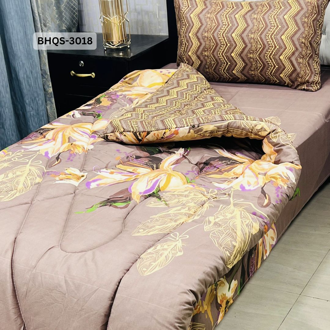 Comforter House | Vicky Razai / Quilt Set | Single Bed | BHQS-3018