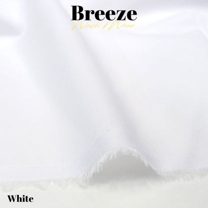 Breeze by Libas-e-Andalus - Premium Quality Wash and Wear | White