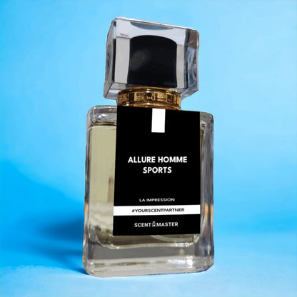 Allure Homme Sport – Impression by Scent Master | Gift Pack | 50 ML Bottle