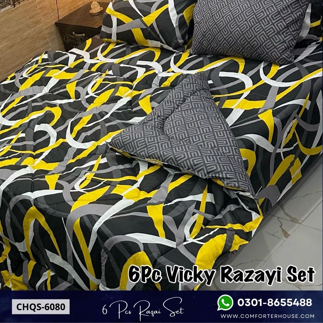 Vicky Razai Set | Double Bed | King Size | CHQS-6080