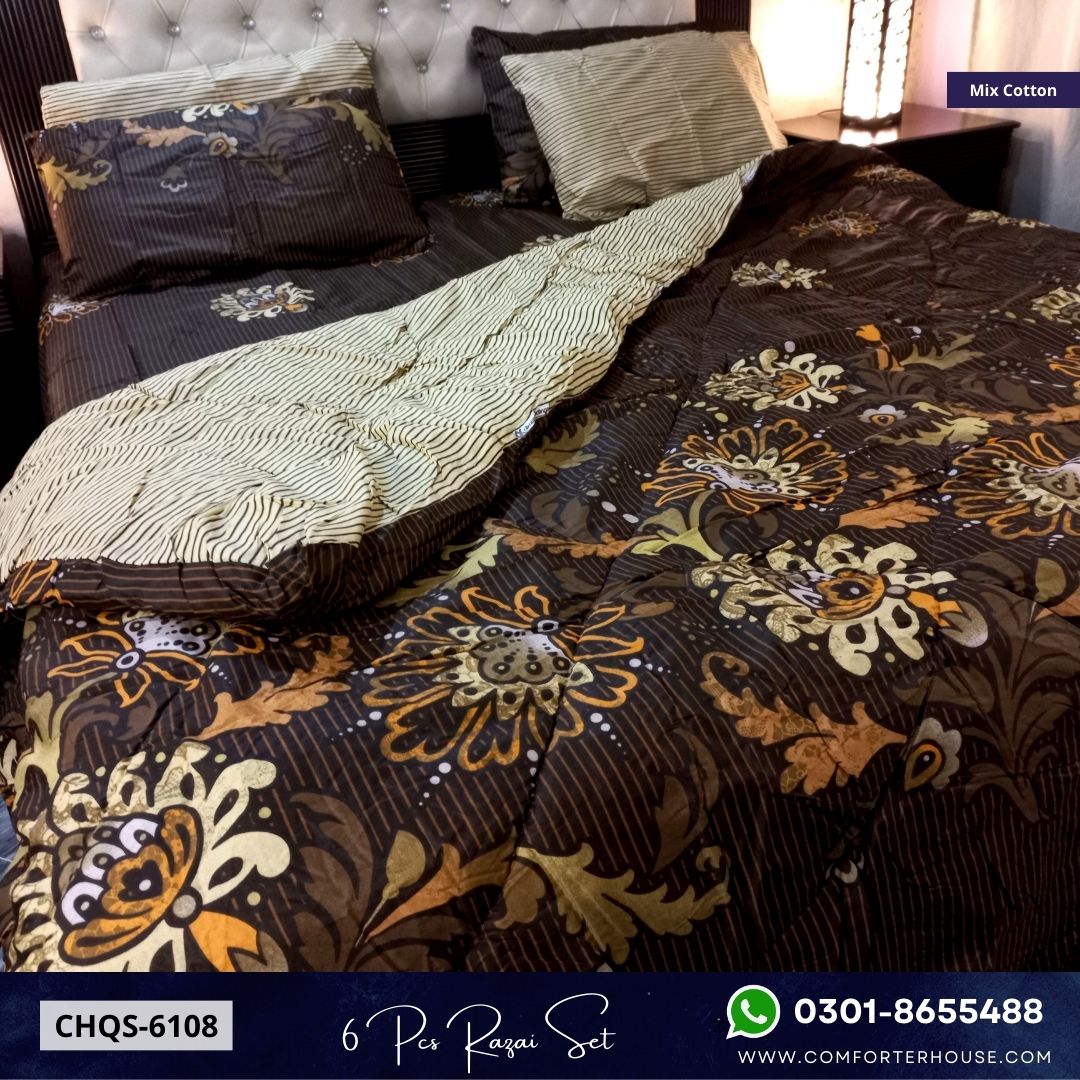 Comforter House | Vicky Razai Set | Double Bed | King Size | CHQS-6108