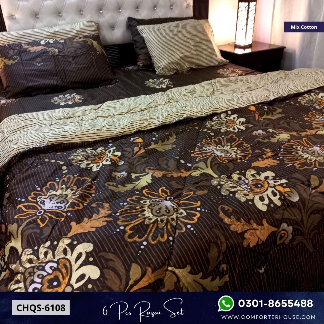 Comforter House | Vicky Razai Set | Double Bed | King Size | CHQS-6108