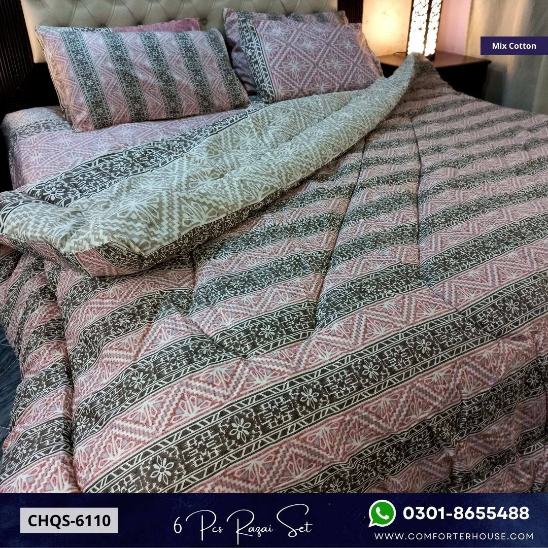 Comforter House | Vicky Razai Set | Double Bed | King Size | CHQS-6110