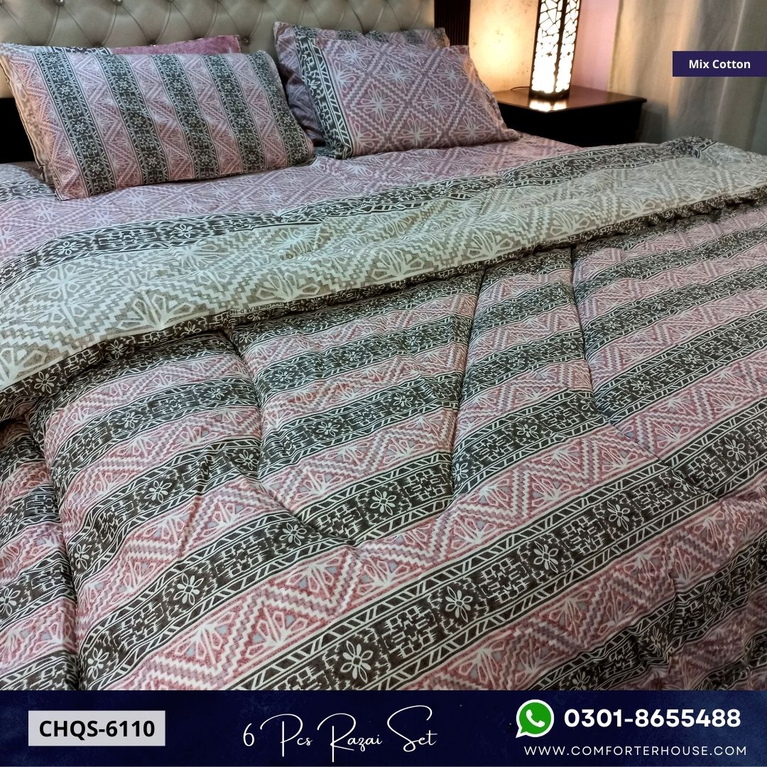 Comforter House | Vicky Razai Set | Double Bed | King Size | CHQS-6110