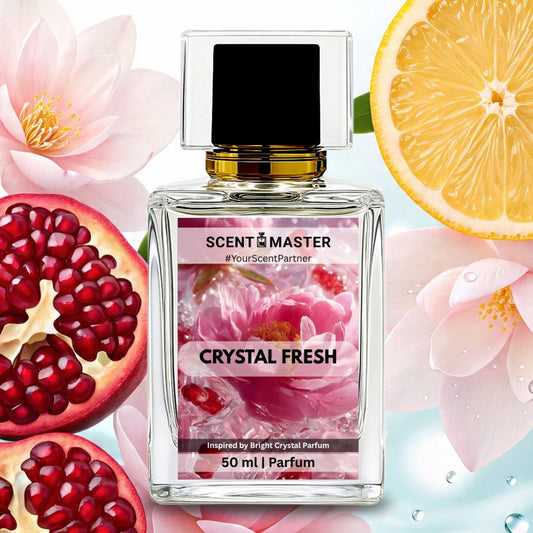 Crystal Fresh | 50ml | Women | Bright Crystal Impression | Clean Floral Scent