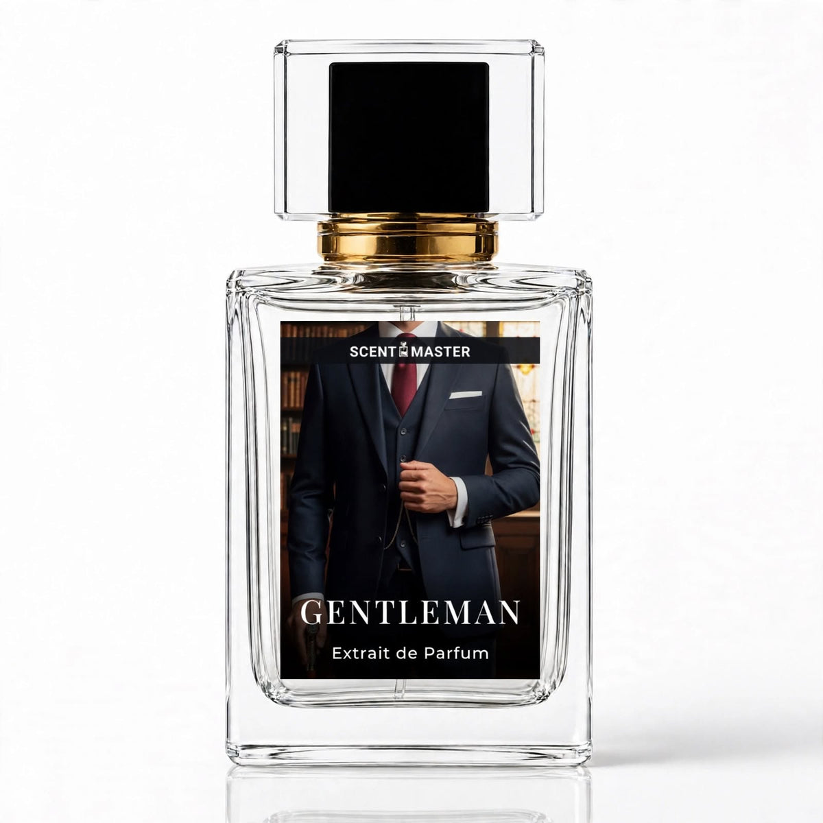 Gentleman by Scent Master 100ml perfume bottle render