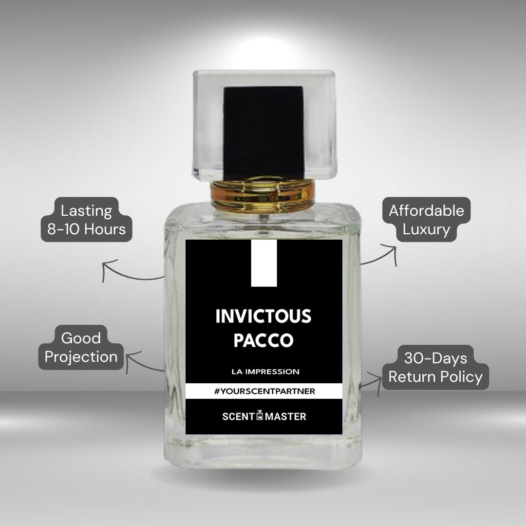 Invictus – Impression by Scent Master | Gift Pack | 50 ML Bottle