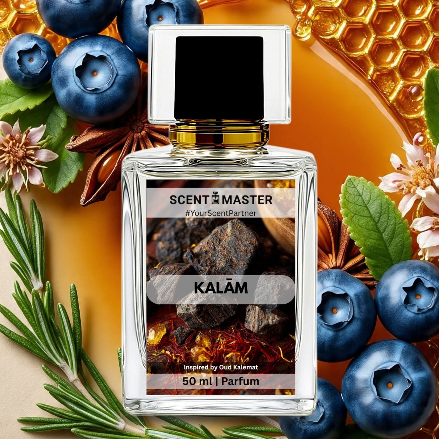 Kalām | 50ml | Unisex | Oud Kalemat Impression | Traditional Oriental Scent