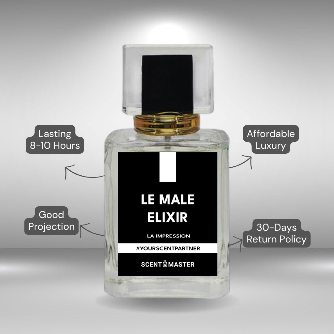 Le Male Elixir – Impression by Scent Master | Gift Pack | 50 ML Bottle