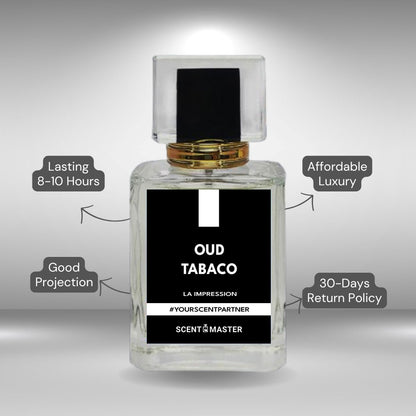 Oud Tabaco – Impression by Scent Master | Gift Pack | 50 ML Bottle