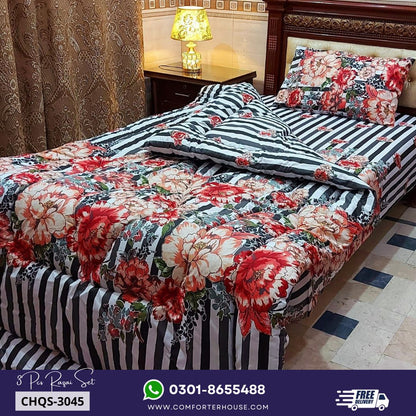 Comforter House | Vicky Razai Set | Single Bed | Standard Size | ECQS-3045