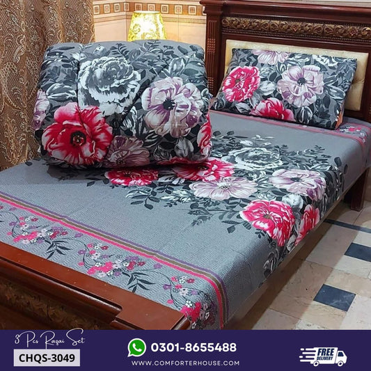 Comforter House | Vicky Razai Set | Single Bed | Standard Size | ECQS-3049