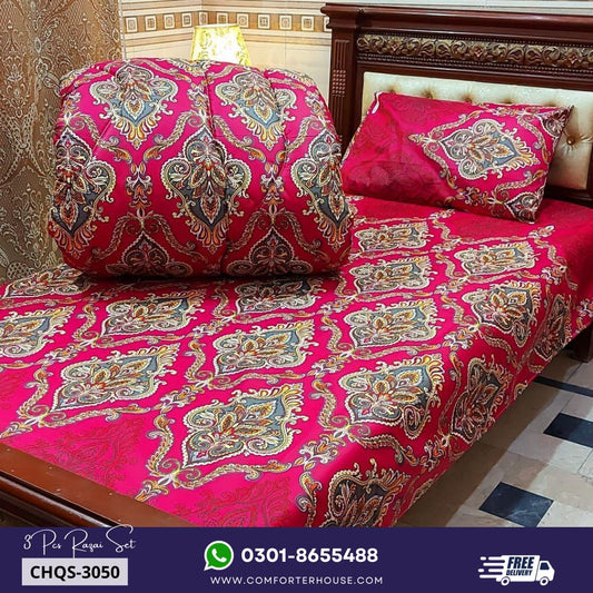 Comforter House | Vicky Razai Set | Single Bed | Standard Size | ECQS-3050