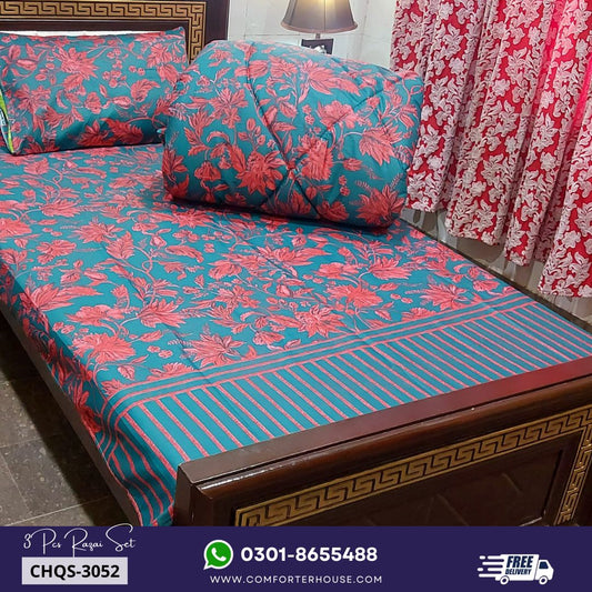 Comforter House | Vicky Razai Set | Single Bed | Standard Size | ECQS-3052